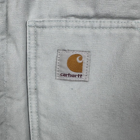 Carhartt Mock Neck Vest Sherpa Lined WV001 Full Zip Gray Womens XL 16/18 - Picture 5 of 11